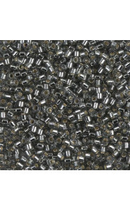 Miyuki delica beads 10/0 - Silver lined grey DBM-48